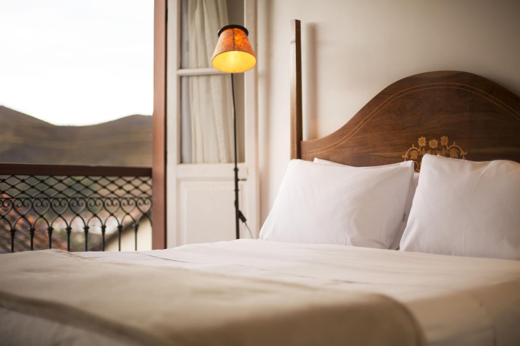 Hotel Solar Do Rosario Όρου Πρέτου Εξωτερικό φωτογραφία A bed